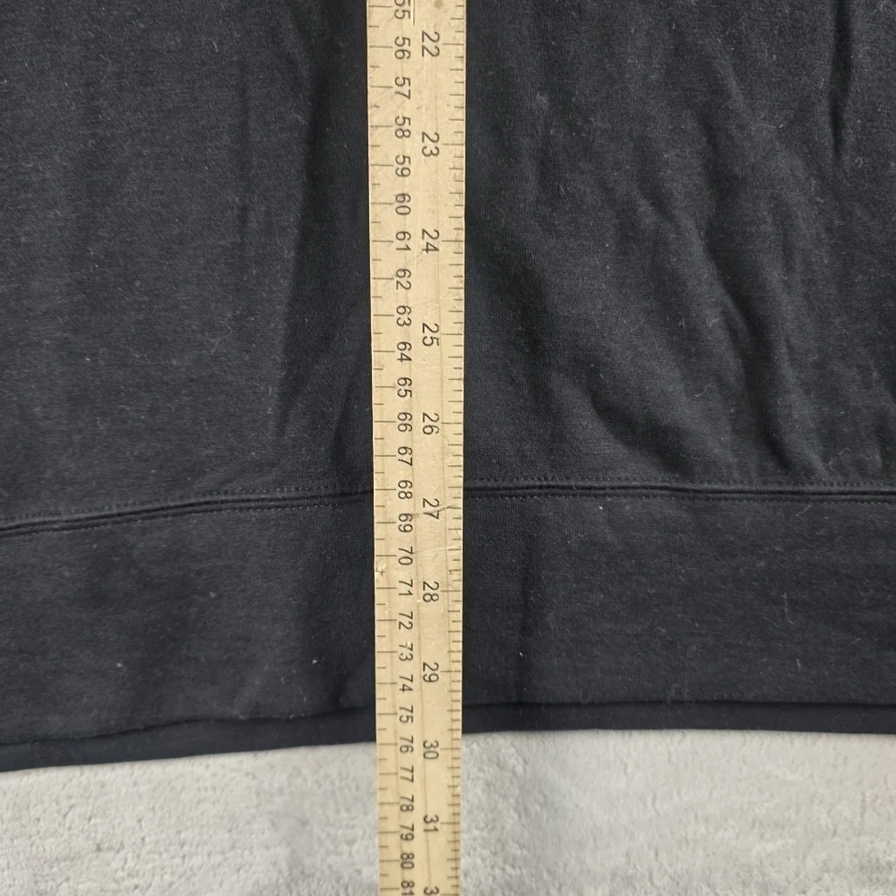 Polo Ralph Lauren 2 Button Mock Neck Long Sleeve Black Sweater Mens 2XL
